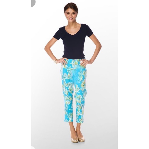 🎀 NWT Lilly Pulitzer Tradewind Capri 🎀 - Picture 3 of 6